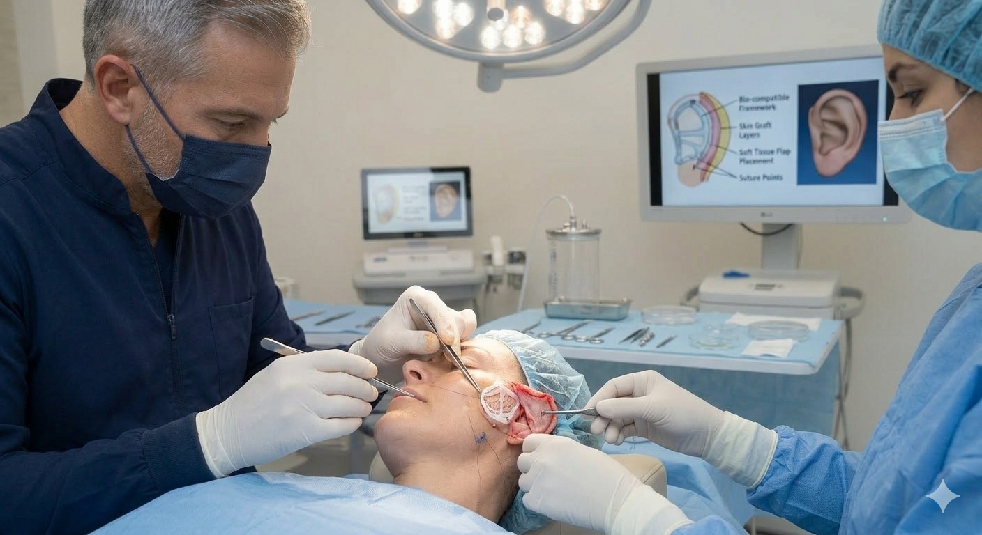 Ear Reconstruction Surgery at KOQ10 Aesthetic Clinic Siliguri